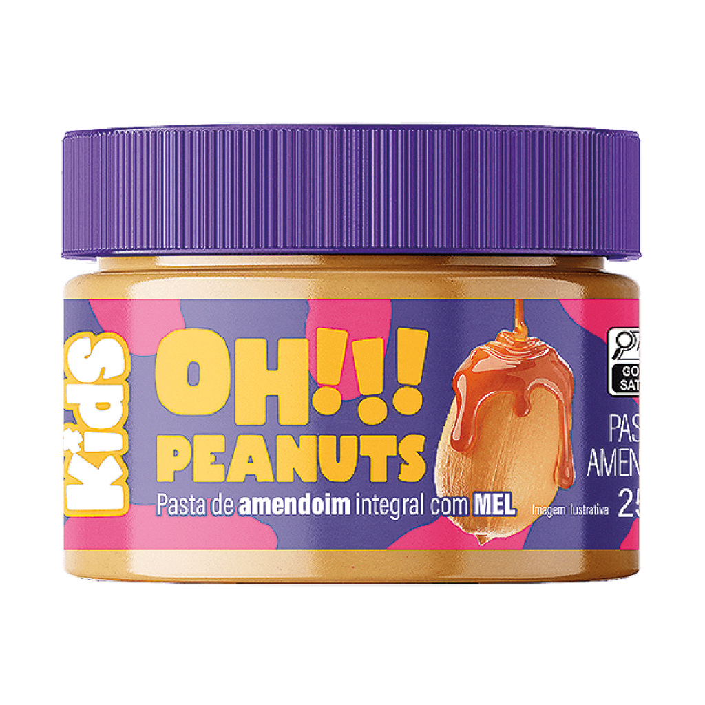 Pasta de Amendoim com Mel Kids