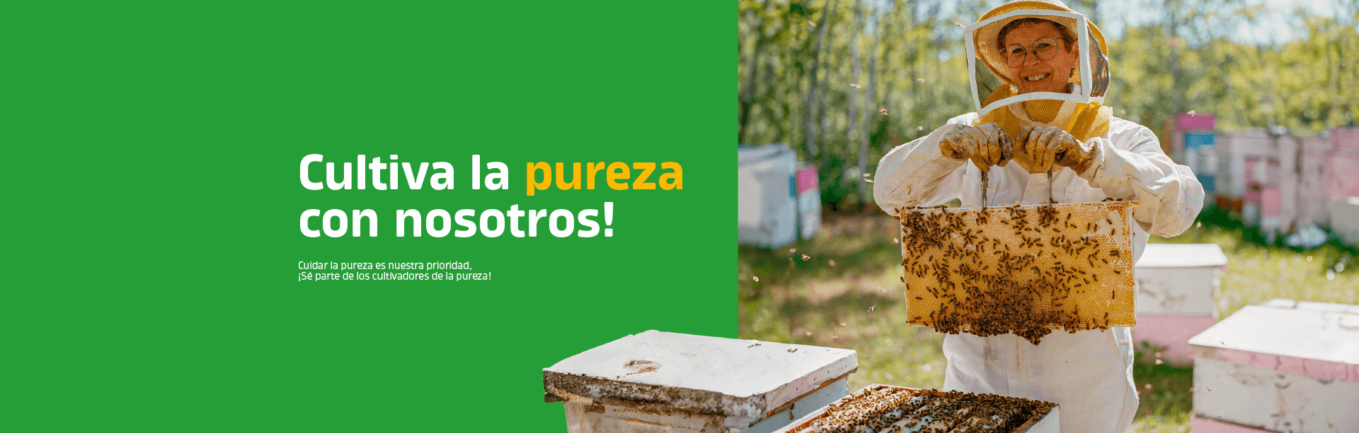 Cultiva la pureza con nosotros