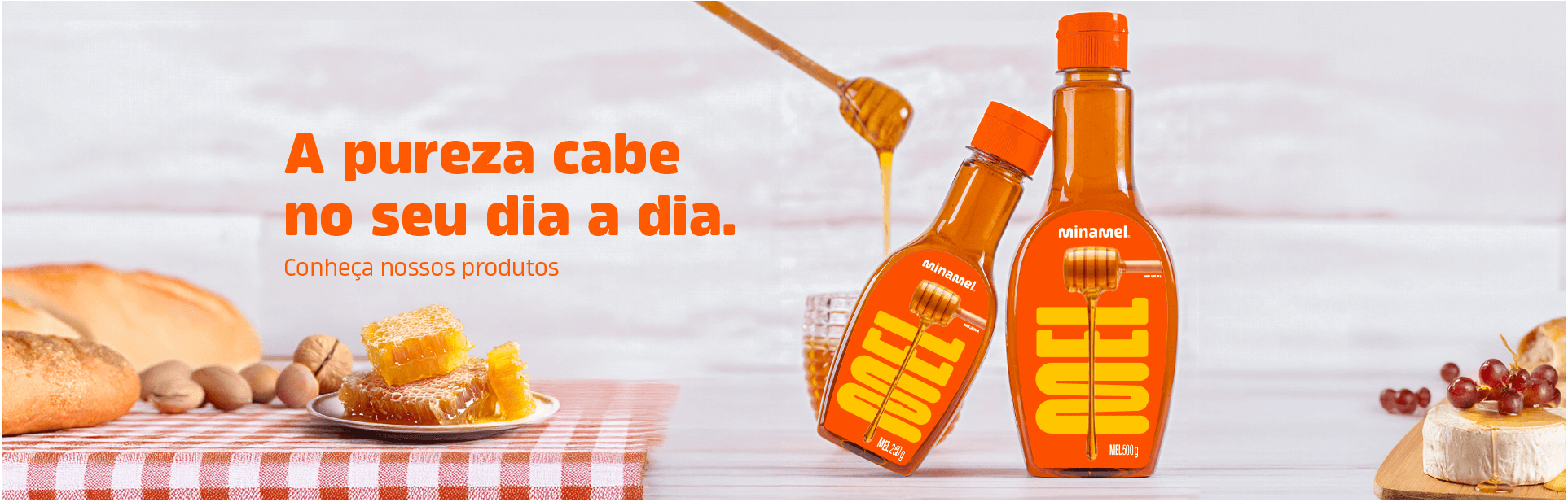 A pureza cabe no seu dia a dia.